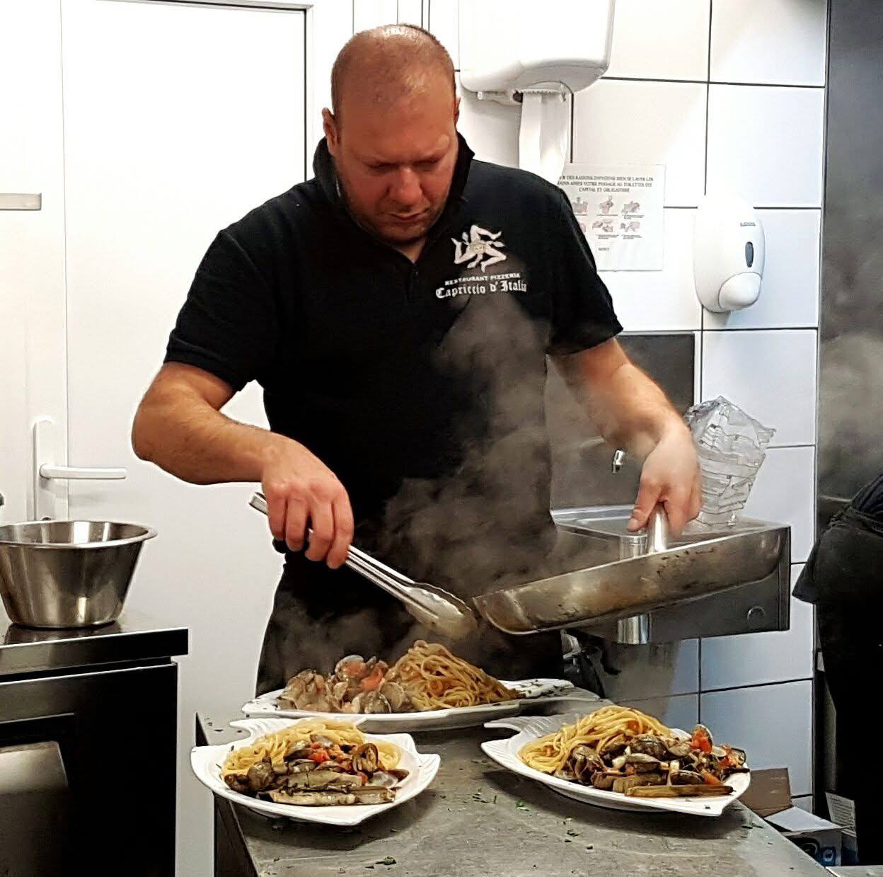 Pasquale Cipolla en cuisine