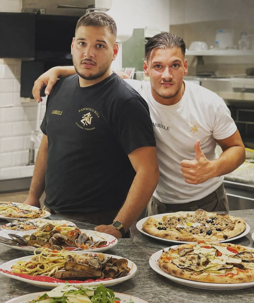 Pasquale, Giovanni et Gabriele Cipolla